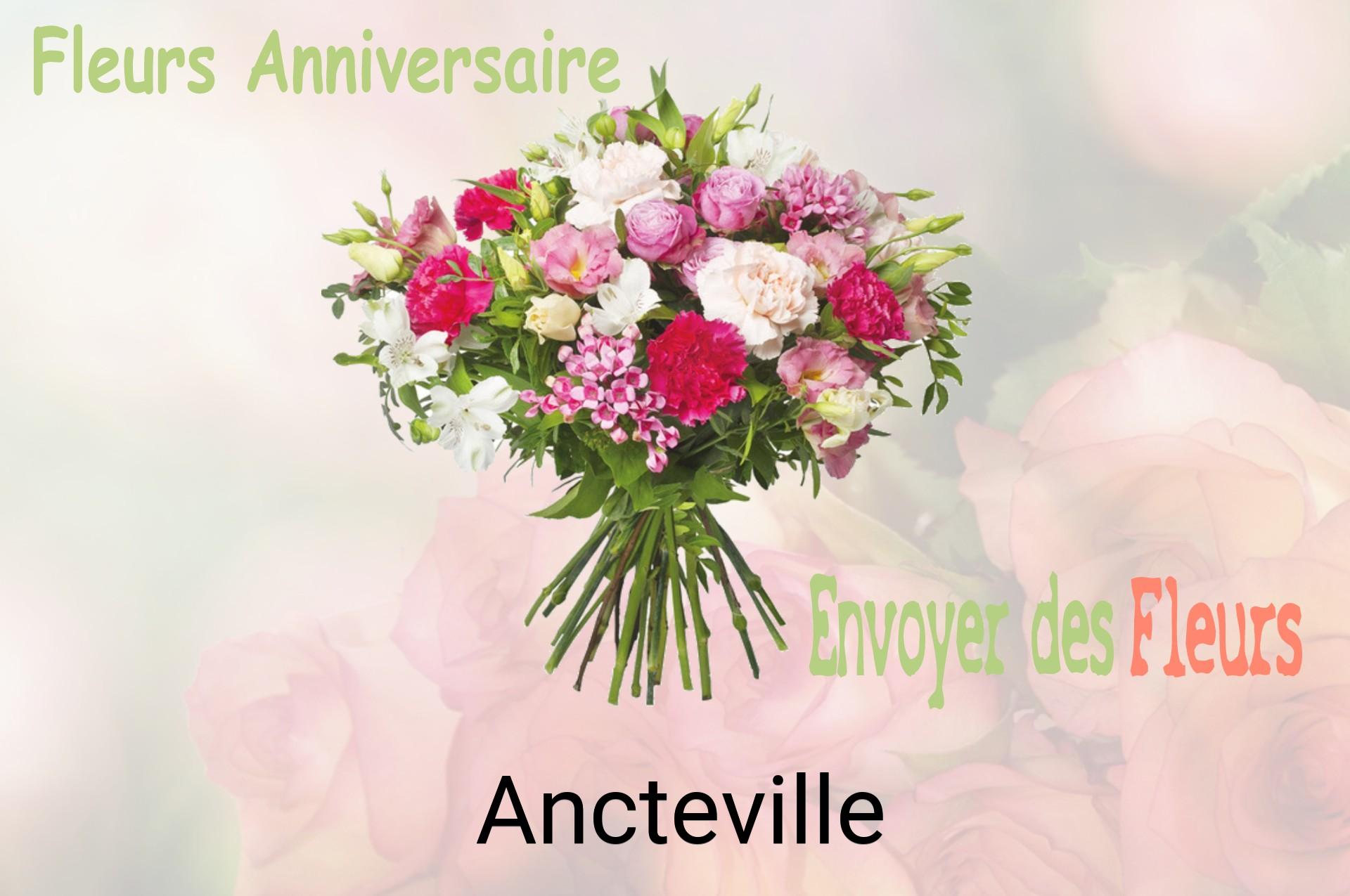 Bouquet de fleurs d’anniversaire livré à Ancteville